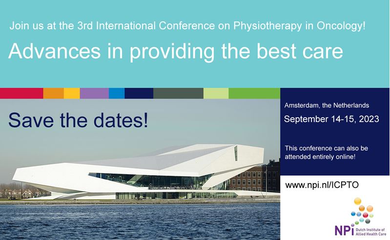 3rd International Conference on Physiotherapy in Oncology (ICPTO)